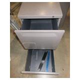 2 DRAWER PEDESTAL FILE CABINETS