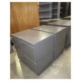 HERMAN MILLER 2 DRAWER PEDESTAL FILE CABINETS