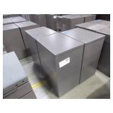 HERMAN MILLER 3 DRAWER PEDESTAL FILE CABINETS