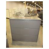 HERMAN MILLER  MERIDIAN 3 DRAWER LATERAL FILE