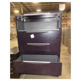 BLACK METAL FILING CABINETS