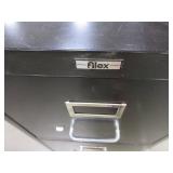 BLACK METAL FILING CABINETS