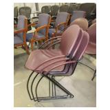 STEELCASE STACKER CHAIRS