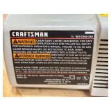 Craftsman Electric Chainsaw