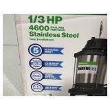 Wayne Sump Pump 1/3 HP 4600 Gallons Per Hour