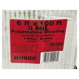 Plastic Sheeting 6 Ft X 100 Ft