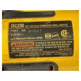 DeWalt DC730 Cordless Drill Driver with 3 Batteries and 2 Chargers