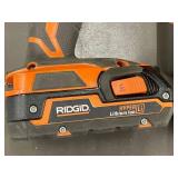 Ridgid 18V Cordless Drill with Batteries and Chargers