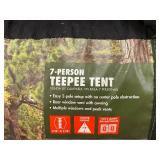Ozark Trail 7-Person Teepee Tent with Carry Bag