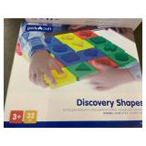Guidecraft Discovery Shapes and Connecting Boards Educational Toy Set