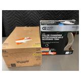 Commercial Electric LED Recessed Trim and 4-Pack PAR38 LED Bulbs