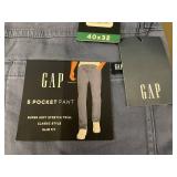 Gap 5 Pocket Pant 40x32 Blue Indigo