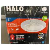 Lot of 3 Halo Surface Mount LED Downlights 4 inch and 6 inch