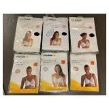 Lot of 6 Medela Seamless Nursing Bras Assorted Sizes 36B 38B