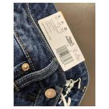 Seven7 Slim Straight Jean High Rise Size 12