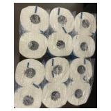 Case of 12 Meijer Essential Paper Towels 2-Ply Double Rolls Limited Edition