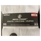 Lot of 12 Wear Proof Athletic Crew Socks Size 10-13 White