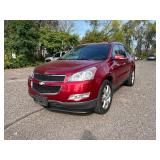 2012 CHEVROLET TRAVERSE LT *No Accidents | 3rd Row Seating* (NO RESERVE)