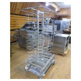 Mobile Plate Rack