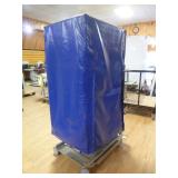 Mobile Plate Rack with Cover