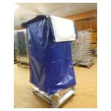 Mobile Plate Rack with Cover