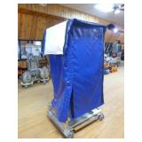 Mobile Plate Rack with Cover