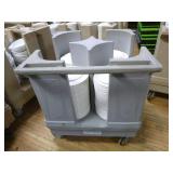 Lakeside Plate Cart with Plates