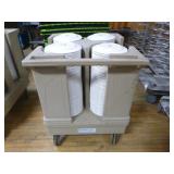 Raburn Plate Cart with Plates