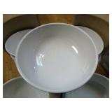 Raburn Plate Cart with Bowls