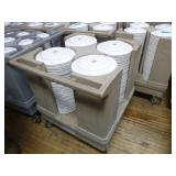 Raburn Plate Cart with Plates