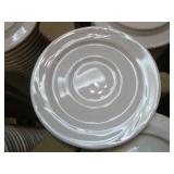 Raburn Plate Cart with Saucers