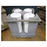 Lakeside Plate Cart with Plates
