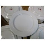 Raburn Plate Cart with Plates