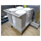Raburn Plate Cart with Plates