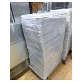 Rolling Cart with Full-Size Sheet Pans