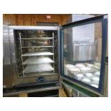 Rational Combi Commercial Oven on Stainless Steel Stand