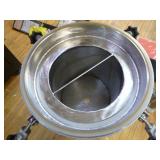 2 Stainless Steel Vessels Used for Brewing