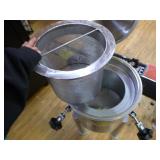 2 Stainless Steel Vessels Used for Brewing
