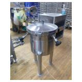 2 Stainless Steel Vessels Used for Brewing