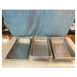 16 Full Size Perforated Stainless Steel Steam Table Pans