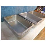 5 Full Size Stainless Steel Steam Table Pans