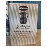 New 5 Winco Swirl Insulated Beverage Servers