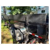Versadump Hydraulic Dump Trailer - Heavy Duty Dual Axle
