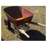 Centurion Dual Wheel Wheelbarrow with Metal Basin