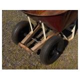 Centurion Dual Wheel Wheelbarrow with Metal Basin