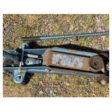 Vintage Hydraulic Floor Jack with Handle