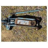 Vintage Hydraulic Floor Jack with Handle