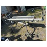 RIDGID Portable Miter Saw Stand with Wheels