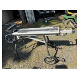 RIDGID Portable Miter Saw Stand with Wheels