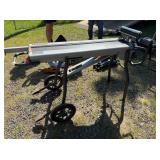 RIDGID Portable Miter Saw Stand with Wheels
